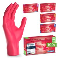 ARNOMED NITRIL LAVA RED - Karton á 10 Packungen