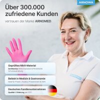 ARNOMED NITRIL MAGNOLIA PINK - Karton á 10 Packungen
