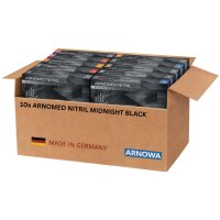 ARNOMED NITRIL MIDNIGHT BLACK - Karton á 10 Packungen
