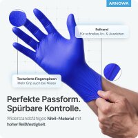 ARNOMED NITRIL OCEAN BLUE - Karton á 10 Packungen