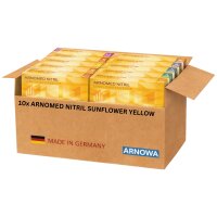 ARNOMED NITRIL SUNFLOWER YELLOW - Karton á 10...