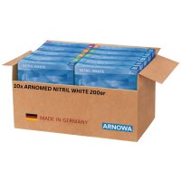 ARNOMED NITRIL WHITE 200er - Karton á 10 Packungen