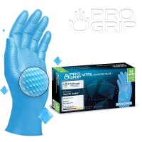 PROGRIP NITRIL DIAMOND BLUE - Karton á 10 Packungen