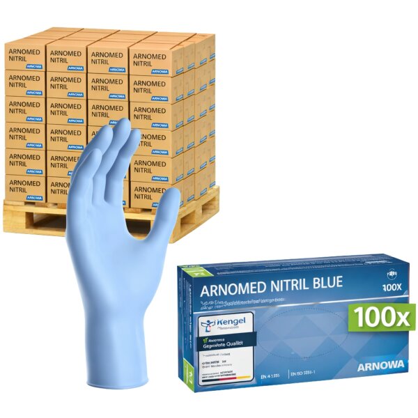 ARNOMED NITRIL BLUE - Palette á 770 Packungen