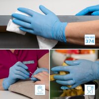 ARNOMED NITRIL BLUE 200er - Palette á 770 Packungen