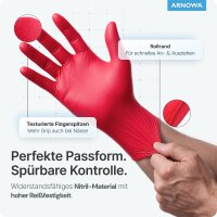 ARNOMED NITRIL LAVA RED - Palette á 770 Packungen