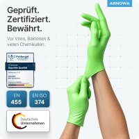 ARNOMED NITRIL LIME GREEN - Palette á 770 Packungen
