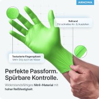 ARNOMED NITRIL LIME GREEN - Palette á 770 Packungen