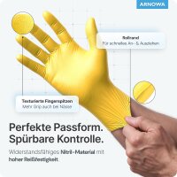 ARNOMED NITRIL SUNFLOWER YELLOW - Palette á 770 Packungen