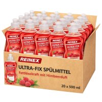 REINEX Ultra-Fix Spülmittel Himbeere 500 ml Karton...