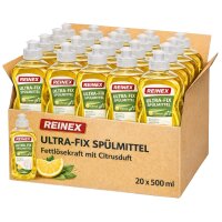 REINEX Ultra-Fix Spülmittel Citrus 500 ml Karton...