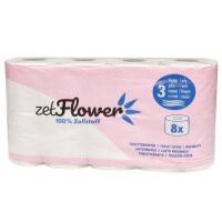 Toilettenpapier, 3-lagig, hochweiß, 250 Blatt