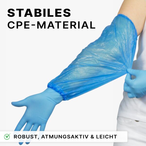 ARNOMED COVER CPE-Ärmelschoner - Schutzärmel  20µ